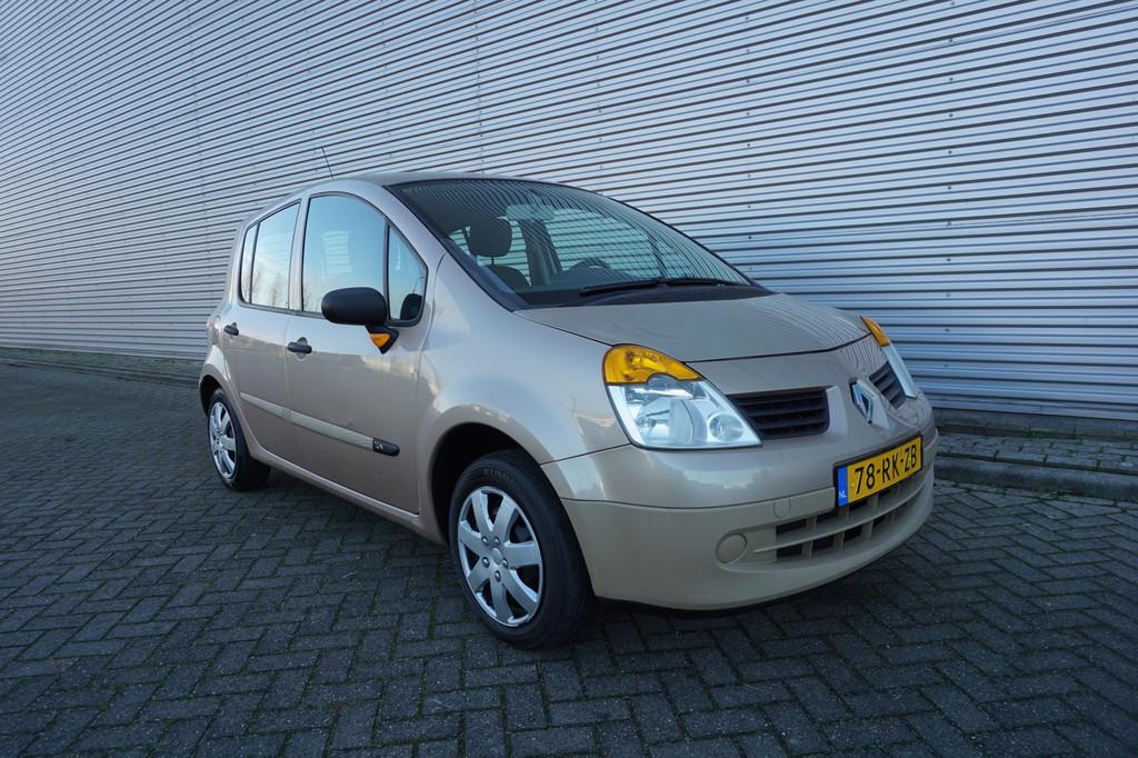 Renault Modus 1.2-16V Campus Elektr. ramen / Trekhaak / NAP, Voorwielaandrijving, Stof, Gebruikt, 4 cilinders