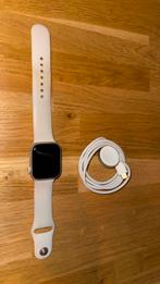 Apple Watch Series 9 41mm Sterrenlicht - Lichte gebruiksspor, Ophalen, Gebruikt, Wit, IOS