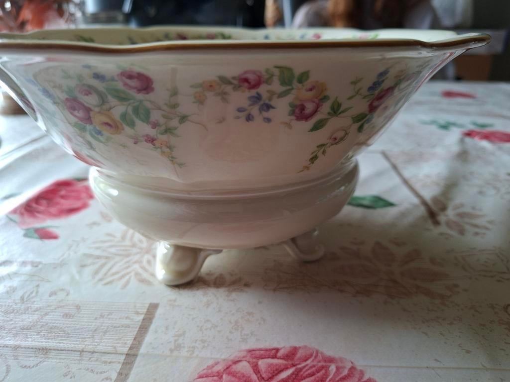 Antieke druiven fruit  schaal, Ophalen of Verzenden