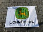 John Deere vlag 1x0,80 meter, Verzamelen, Merken en Reclamevoorwerpen, Ophalen of Verzenden, Zo goed als nieuw, Reclamebord