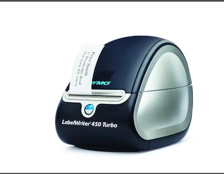 Dymo LabelWriter 450 Turbo labelprinter - amper gebruikt, Computers en Software, Labelprinters, Gebruikt, Etiket, Ophalen of Verzenden