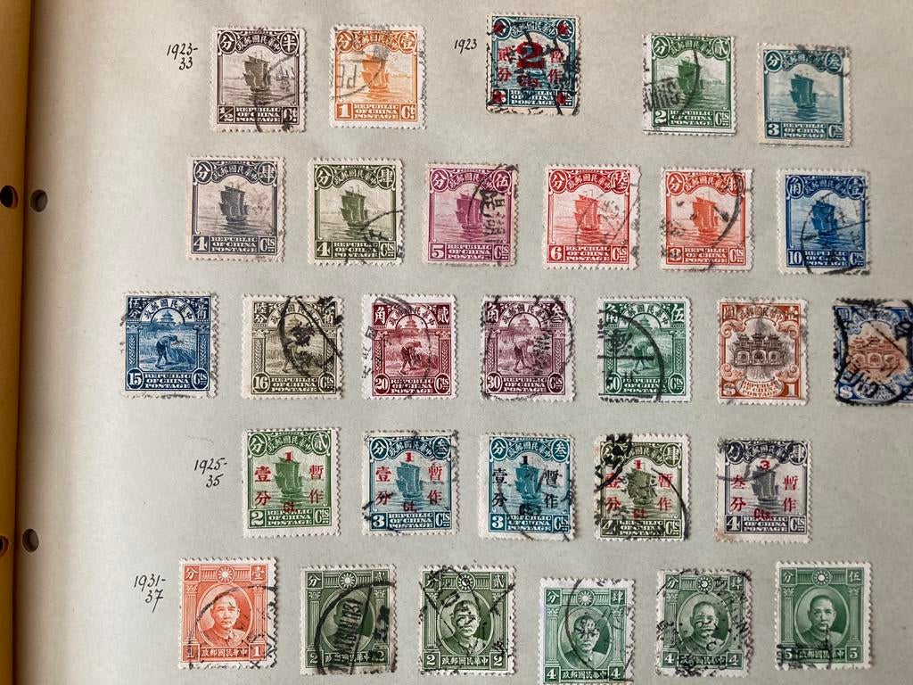 China oude zegels, Postzegels en Munten, Postzegels | Volle albums en Verzamelingen, Ophalen of Verzenden, Buitenland