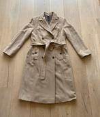 Marccain maat 5 42 wol angora, Kleding | Dames, Jassen | Winter, Ophalen of Verzenden, Zo goed als nieuw, Maat 42/44 (L), Beige