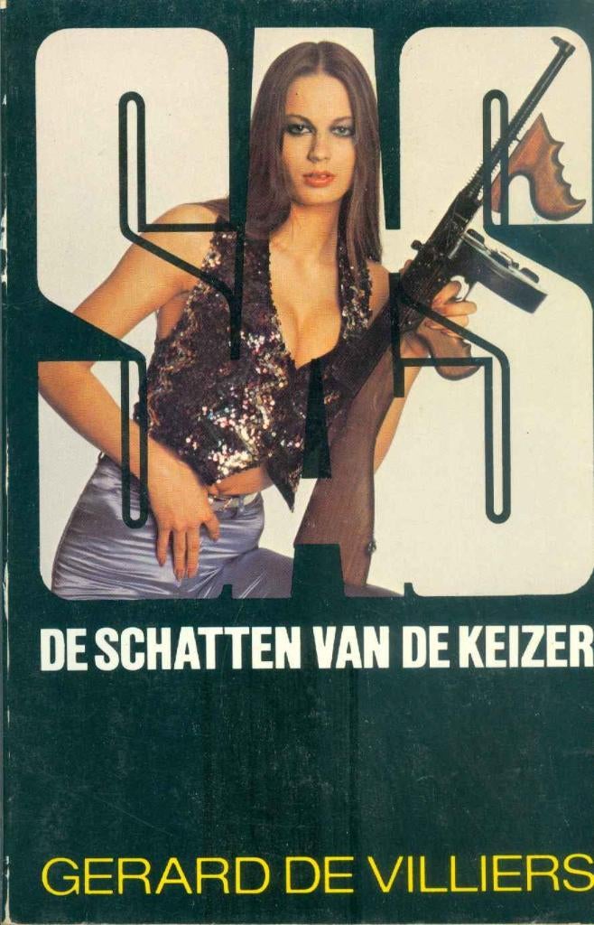 Villiers, G. de - SAS De schatten van de keizer, Ophalen of Verzenden, Gelezen
