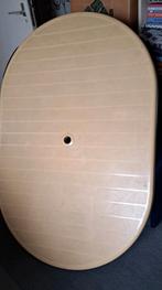 Ovale kunststof tuintafel - Ideaal voor buiten, Ophalen, Gebruikt, Ovaal, Kunststof