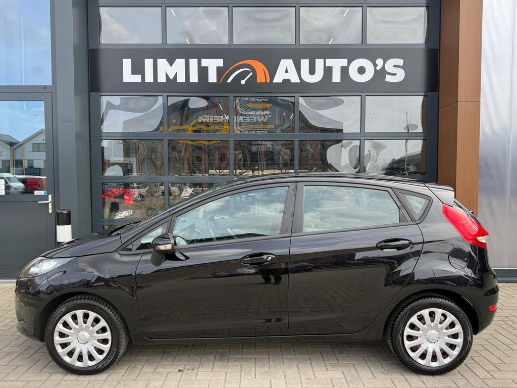 Ford Fiesta 1.25 Limited/Airco/El.ramen/5drs/Nap/Apk, Voorwielaandrijving, Euro 5, Stof, 1242 cc