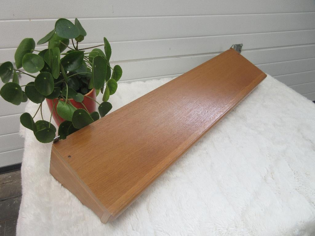 blank eiken boekenplank 1 meter breed, Huis en Inrichting, Woonaccessoires | Wandplanken en Boekenplanken, Gebruikt, Ophalen