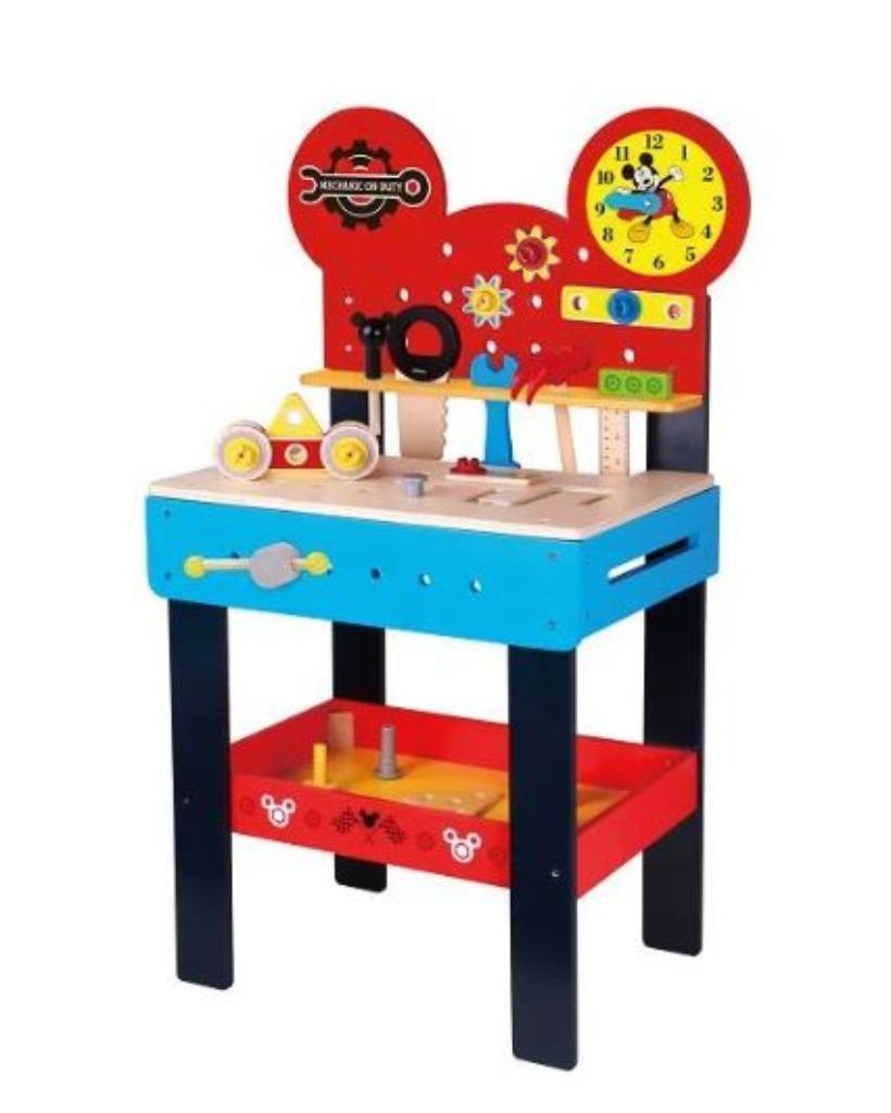 Disney houten werkbank Mickey Mouse *NIEUW IN DOOS*, Kinderen en Baby's, Speelgoed | Houten speelgoed, Ophalen of Verzenden, Nieuw