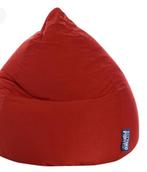 Rode zitzak xl 110x70, Huis en Inrichting, Zitzakken, Ophalen, Gebruikt, Rood