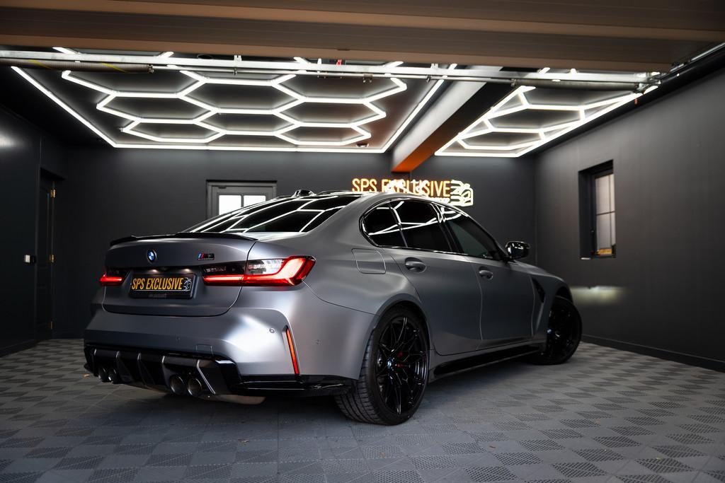 BMW 3 Serie M3 xDrive Competition / Frozen / Carbon / H&K /, Automaat, Gebruikt, Zwart, Lichtsensor