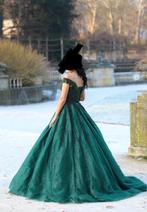 Prachtige gala jurk, Ophalen of Verzenden, Zo goed als nieuw, Groen, Trouwjurk