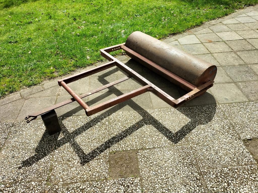 Rol grasrol wals zitmaaier tuintractor 100 breed, Tuin en Terras, Ophalen, Gebruikt