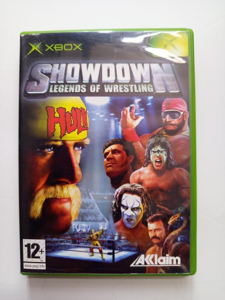 Showdown Legends of Wrestling Xbox original, Spelcomputers en Games, Games | Xbox Original, 1 speler, Verzenden, Zo goed als nieuw