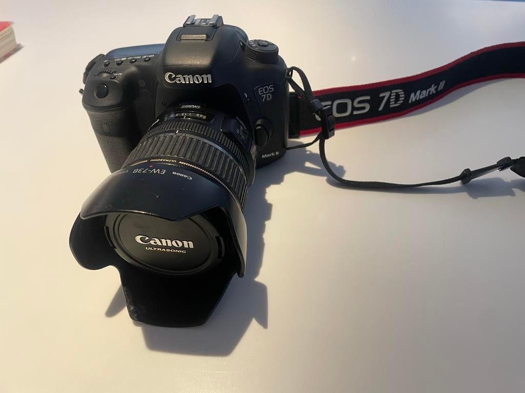 Canon EOS 7D Mark II - Camera Set, 20 Megapixel, Spiegelreflex, Canon, Ophalen of Verzenden