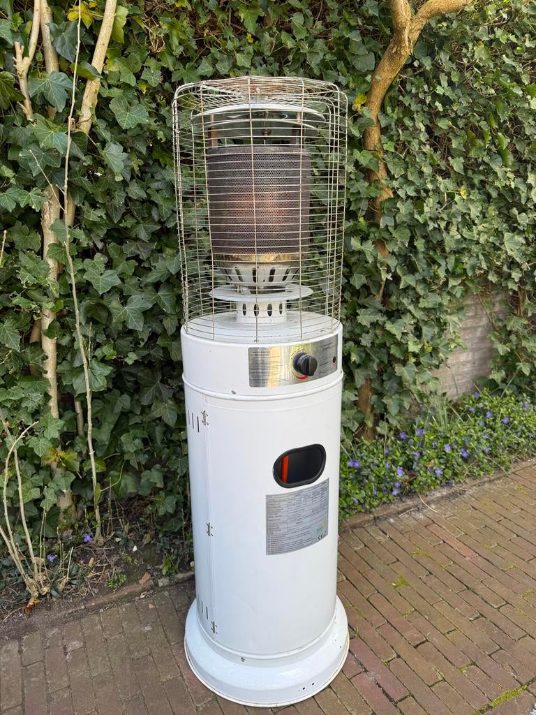 Terrasverwarmer op gas, Ophalen, Gebruikt, Gas, Vloer