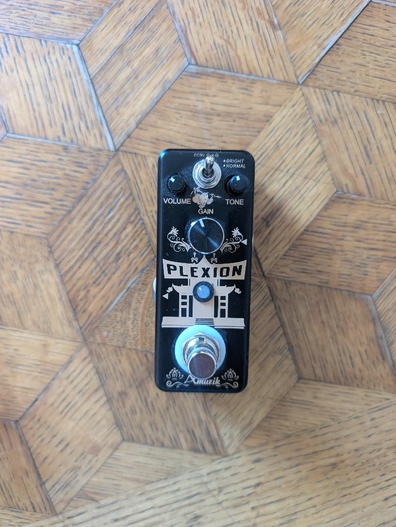 Amuzik Plexion distortion pedal, Muziek en Instrumenten, Ophalen of Verzenden, Zo goed als nieuw, Distortion, Overdrive of Fuzz