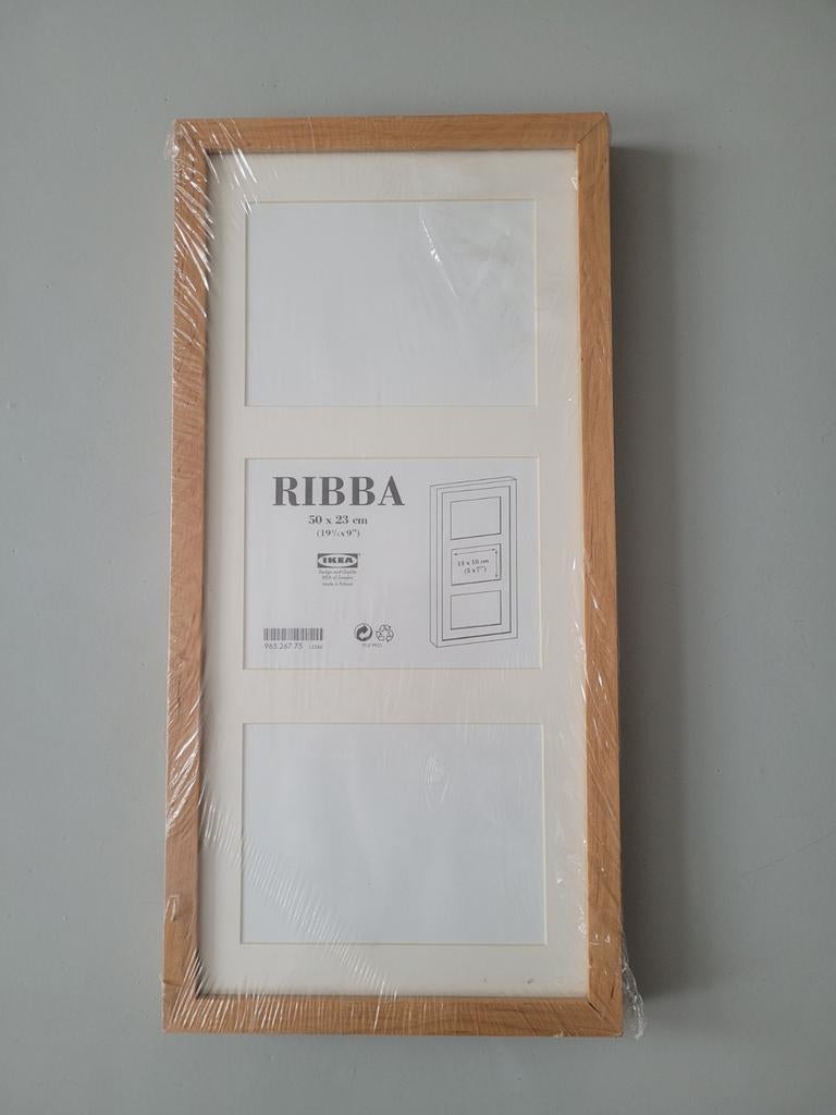 Ikea Ribba fotolijst 50x23 cm (nieuw in verpakking), Ophalen, Minder dan 50 cm, Nieuw, Minder dan 50 cm