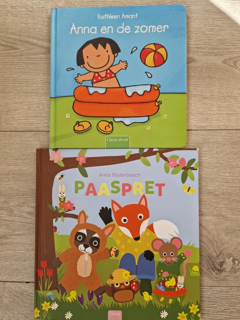 Twee prentenboeken: Anna en de zomer & Paaspret., Ophalen of Verzenden, Zo goed als nieuw