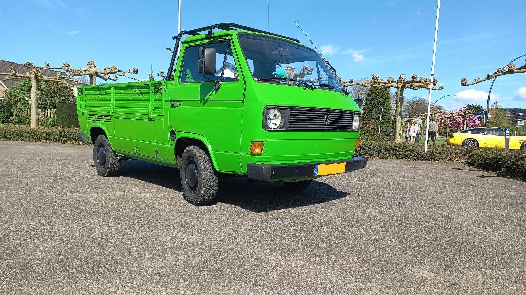 Volkwagen T3 pickup, bj '79, nwe APK tot mrt '28, Auto's, Achterwielaandrijving, Handgeschakeld, Particulier, Euro 4
