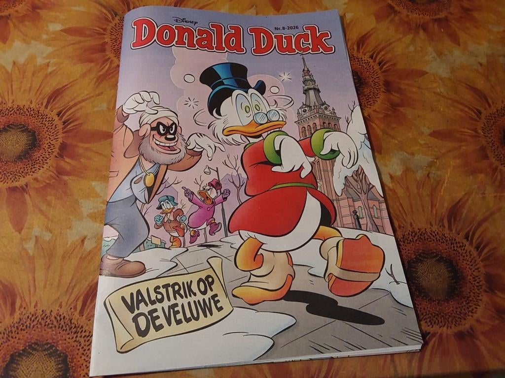 Donald Duck  Valstrik op de Veluwe  Apeldoorn  nr. 8, Boeken, Stripboeken, Eén stripboek, Verzenden, Zo goed als nieuw