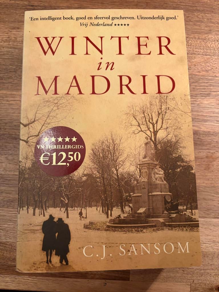 C.J. Sansom - Winter in Madrid, Boeken, Ophalen of Verzenden, Zo goed als nieuw, C.J. Sansom