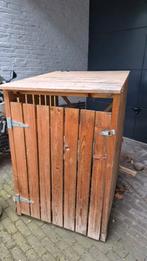 Gratis houten containerberging, Tuin en Terras, Ophalen