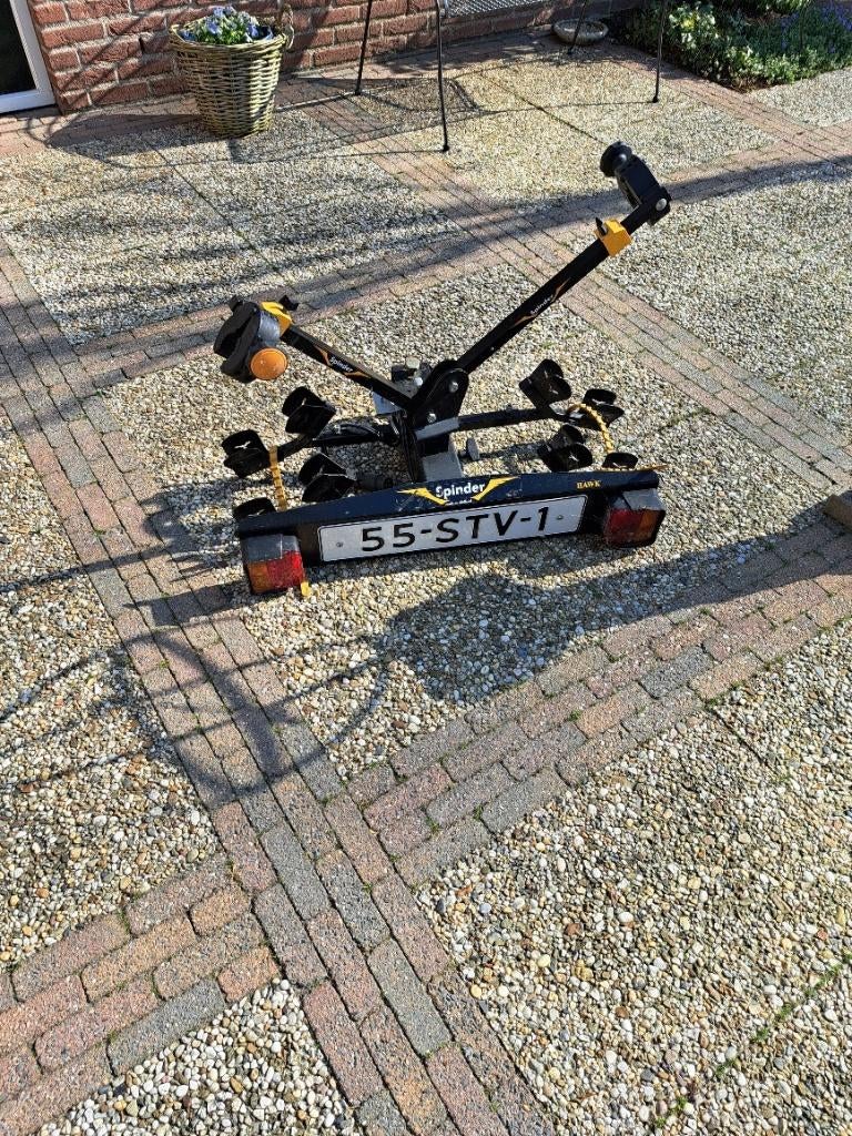 Fietsendrager, Ophalen, 2 fietsen, Gebruikt, Trekhaakdrager