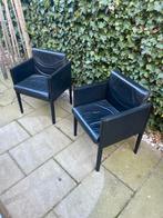 ARCO The Move leren kuipstoelen, Huis en Inrichting, Stoelen, Ophalen, Gebruikt, Twee, Zwart