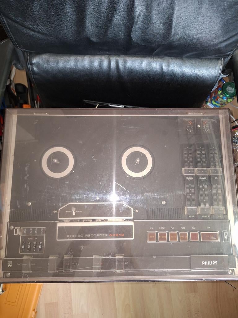 Philips N4510 bandrecorder, Audio, Tv en Foto, Bandrecorders, Ophalen, Bandrecorder