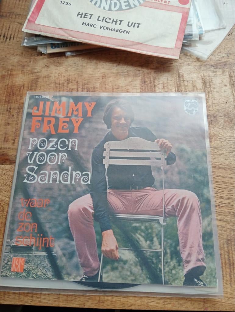 Jimmy Frey - rozen voor sandra, Ophalen of Verzenden, Zo goed als nieuw, Overige formaten, Levenslied of Smartlap