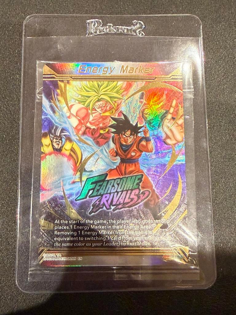 Energy Marker (Gold) M-53 DragonBallZ Promokaart sealed, Ophalen of Verzenden, Nieuw, Losse kaart, Foil