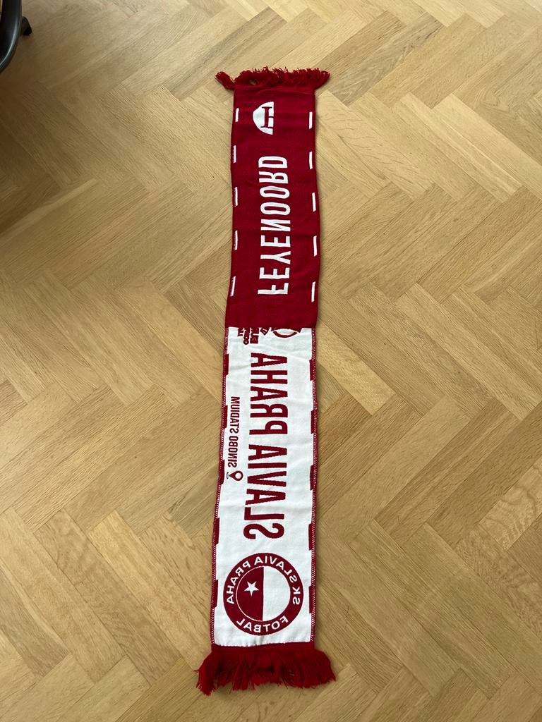 Feyenoord sjaal Praag 2021 Europa Conference League, Ophalen of Verzenden, Zo goed als nieuw