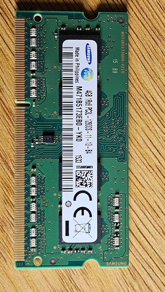 SAMSUNG 4GB DDR3 sodimm, Computers en Software, RAM geheugen, Ophalen, Zo goed als nieuw, DDR3, Laptop
