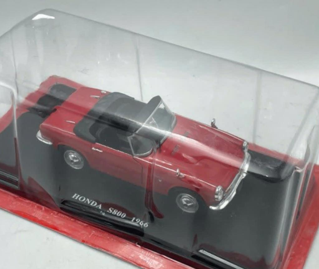 HONDA S800 1966 rood schaal 1/24 Salvat, Verzenden, Nieuw, Auto, Overige merken
