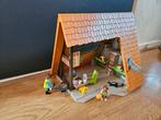 Playmobil scouting huis kinderen op kamp bos bbq, Ophalen of Verzenden, Gebruikt, Complete set