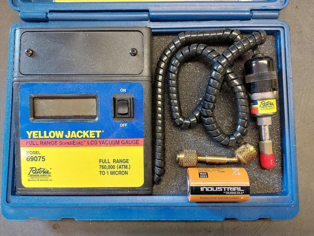 YELLOW JACKET 69075 Vacuüm meter NIEUW!, Auto diversen, Autogereedschap, ., Nieuw, Ophalen of Verzenden, .