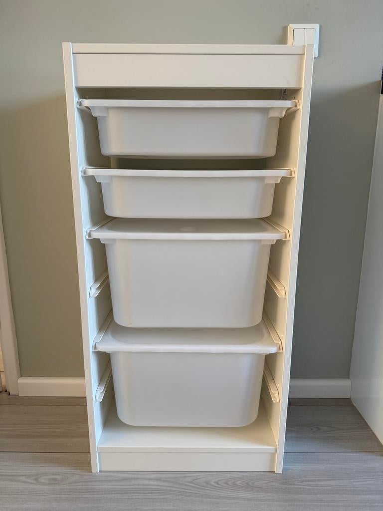 IKEA Trofast kast met 4 bakken (2 groot, 2 klein), Huis en Inrichting, Kasten | Overige, Ophalen, Gebruikt