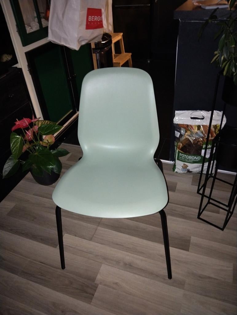 Zgan eetkamerstoel lidås van ikea, Huis en Inrichting, Stoelen, Ophalen, Metaal