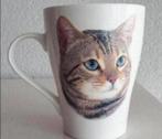 Beker met Kat opdrukken, Ophalen of Verzenden, Zo goed als nieuw, Overige stijlen, Kop(pen) en/of Schotel(s)