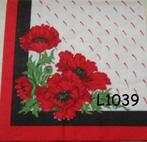 Servetten decoupage/bullet journal * klaprozen L1039, Verzenden, Nieuw, Materiaal