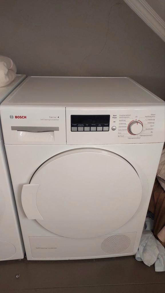 Bosch Serie 4 Condenser wasdroger., Witgoed en Apparatuur, Wasdrogers, Gebruikt, Condens, Voorlader, 6 tot 8 kg, Minder dan 85 cm