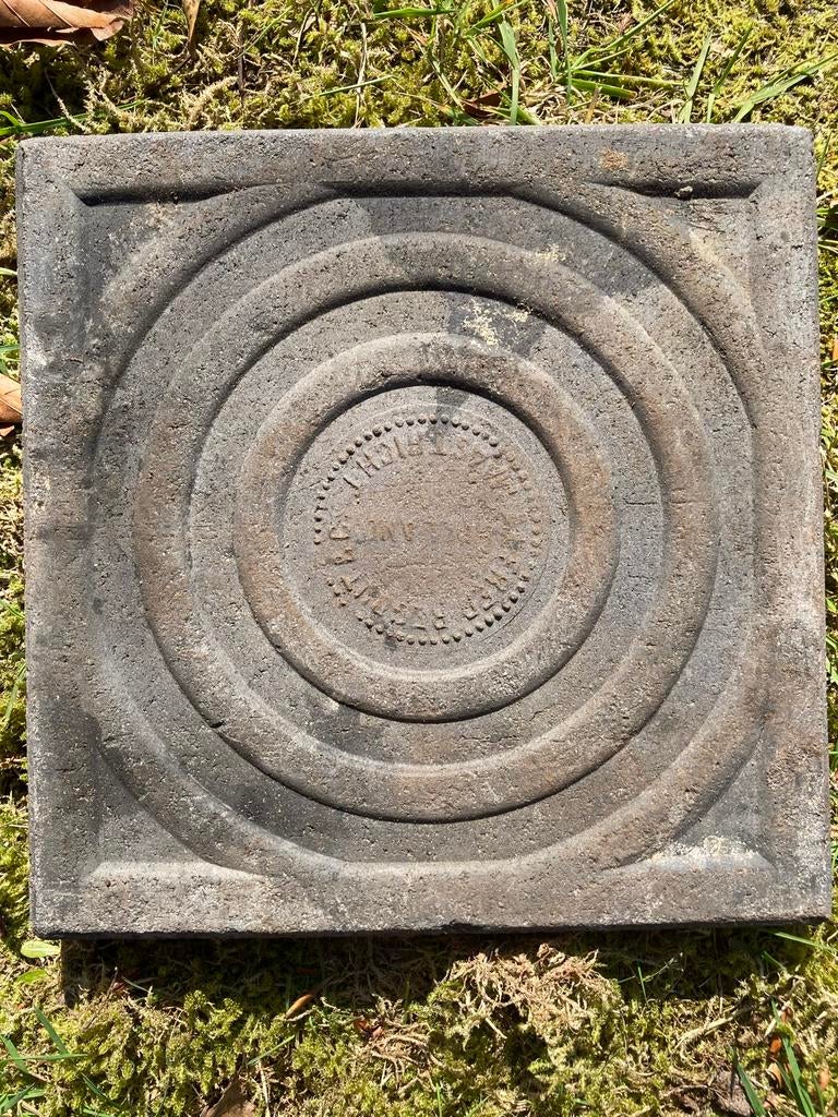 22 Antieke vloertegels Alfred Regout & Co, Ophalen of Verzenden