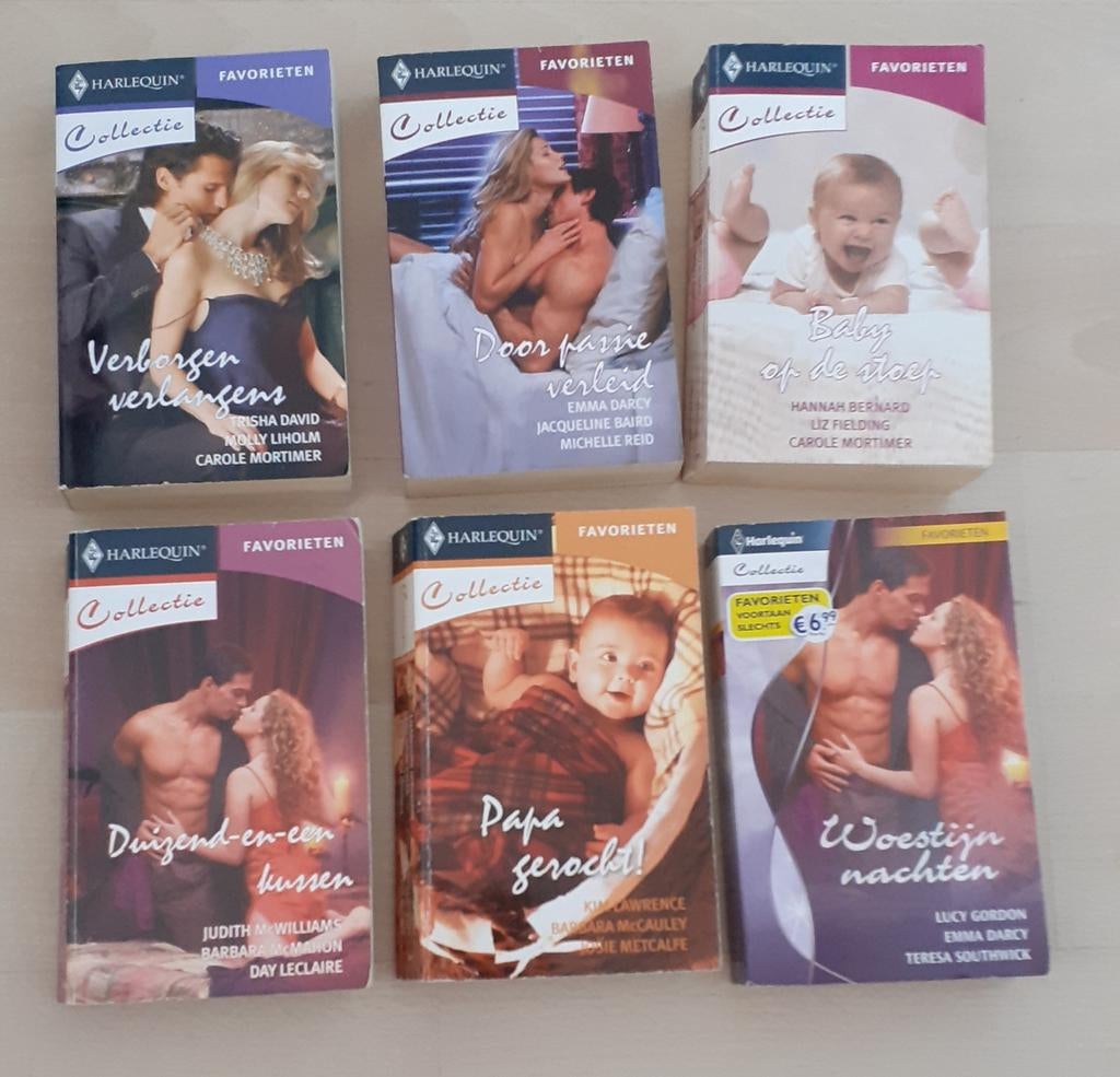 HARLEQUIN  favorieten  collectie, Ophalen of Verzenden, Gelezen