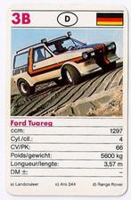 Kw12 autokaartje 3b - ford tuareg, Ophalen of Verzenden, Zo goed als nieuw, Auto's