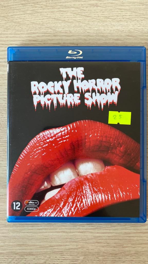 The rocky horror picture show blu ray NL versie, Ophalen of Verzenden, Zo goed als nieuw, Horror