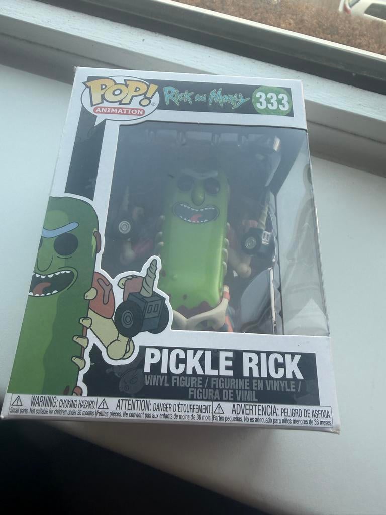 Funko Pop! Rick and Morty - Pickle Rick #333, Ophalen of Verzenden, Nieuw