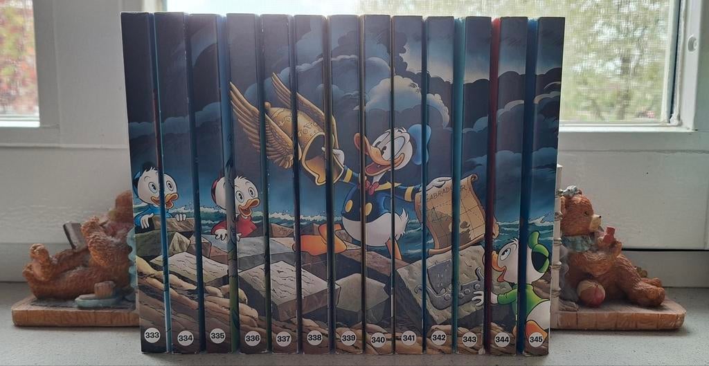 Donald Duck Pocketreeks 333-345, Ophalen of Verzenden, Gelezen