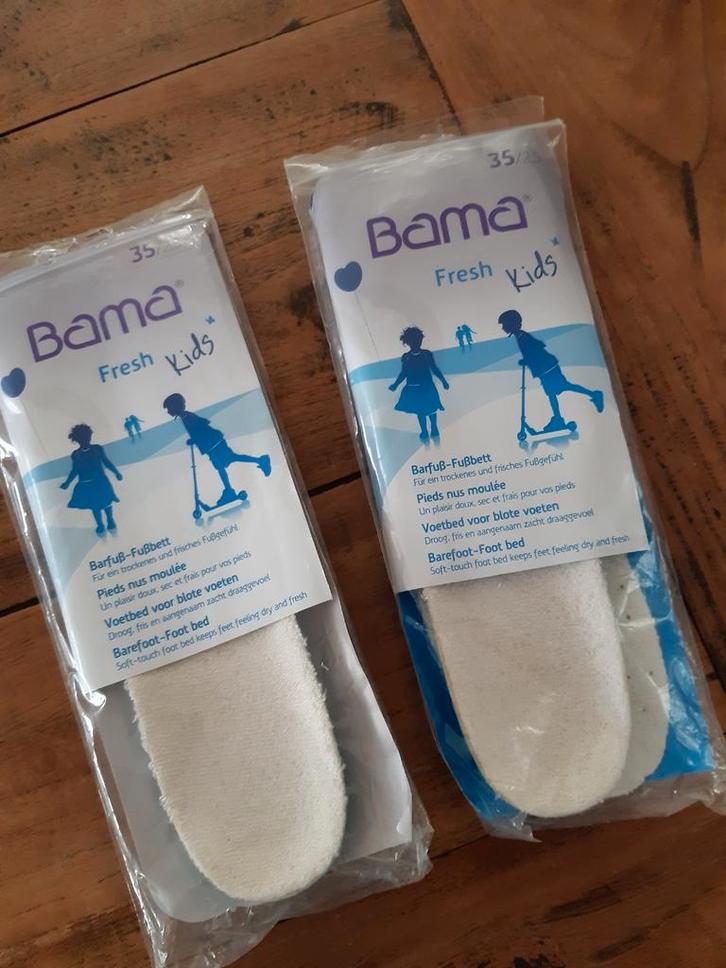 Bama inlegzooltjes - Wasbaar en comfortabel, Kinderen en Baby's, Kinderkleding | Schoenen en Sokken, Nieuw, Overige typen, Jongen of Meisje