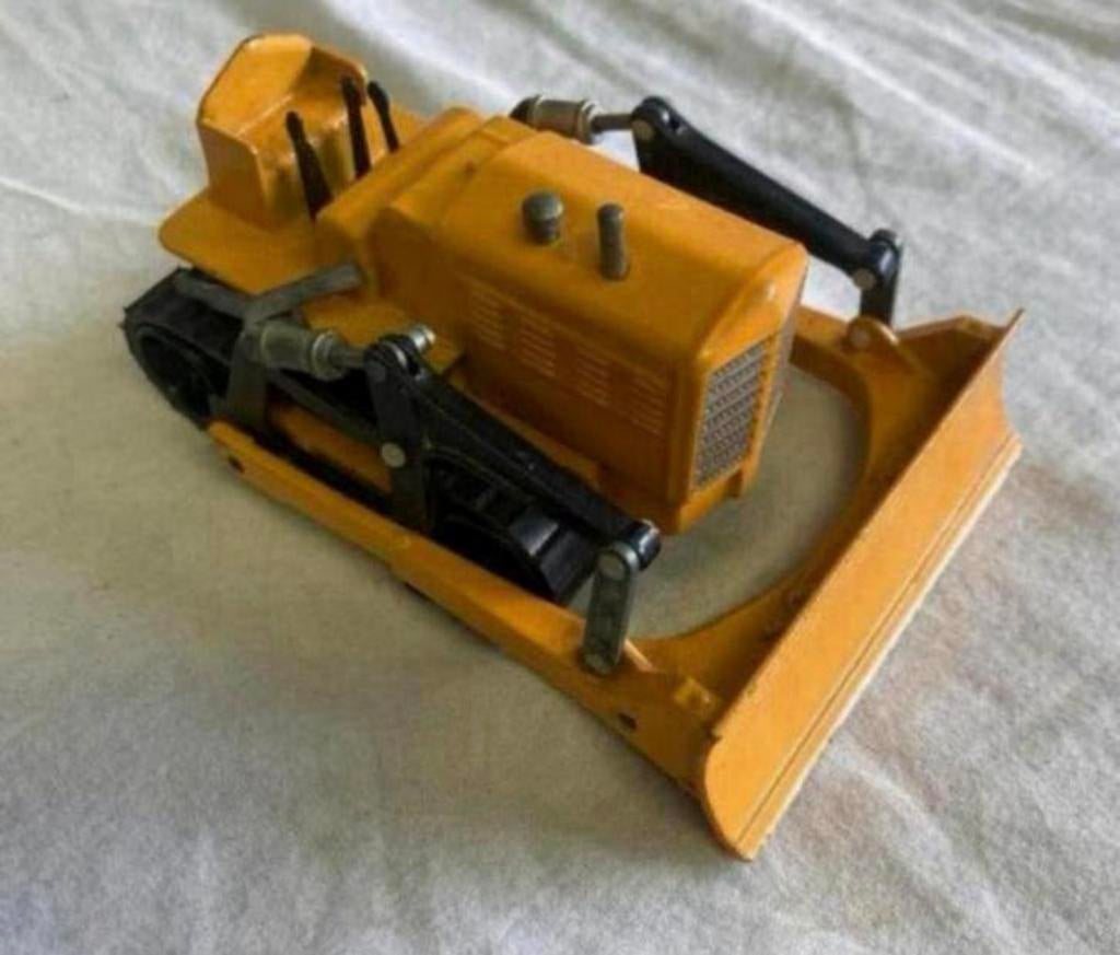 Vintage retro buldozer miniatuurs no 210, Ophalen of Verzenden, Gebruikt, Overige typen
