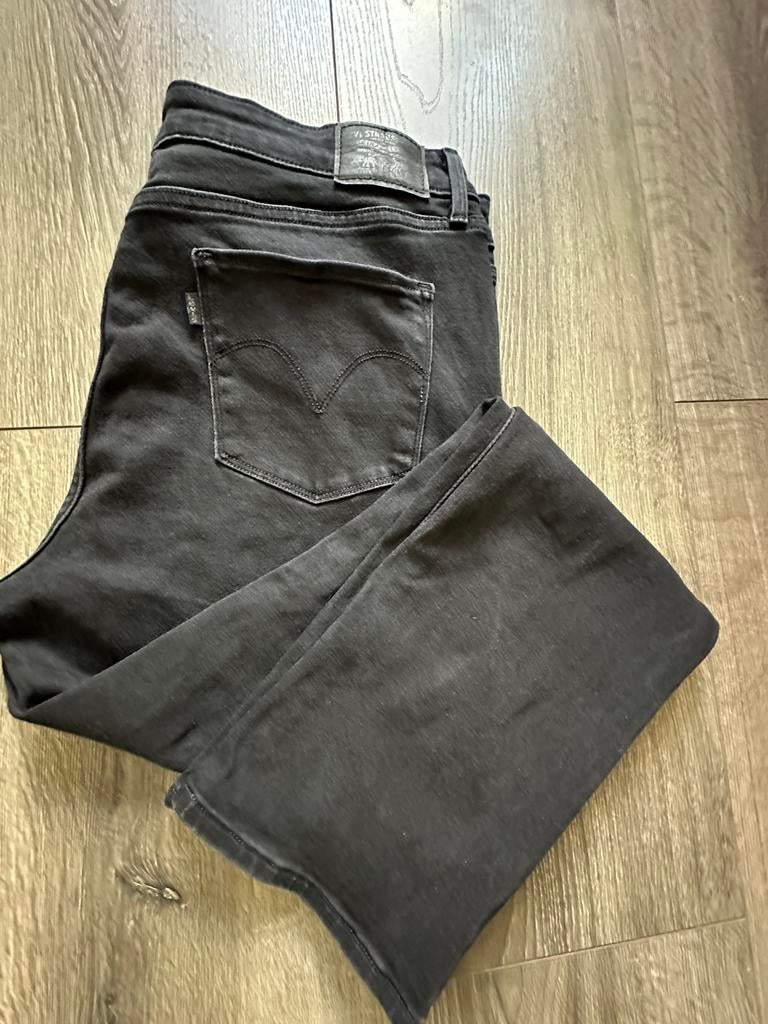 Levi’s Mid Rise Skinny Size - XXL, Ophalen of Verzenden, Gedragen, Zwart, Overige jeansmaten